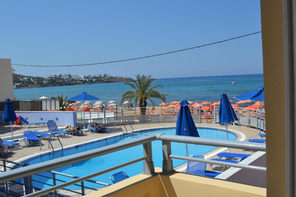 4S Beach Superior Apartments Stalida Rum bild