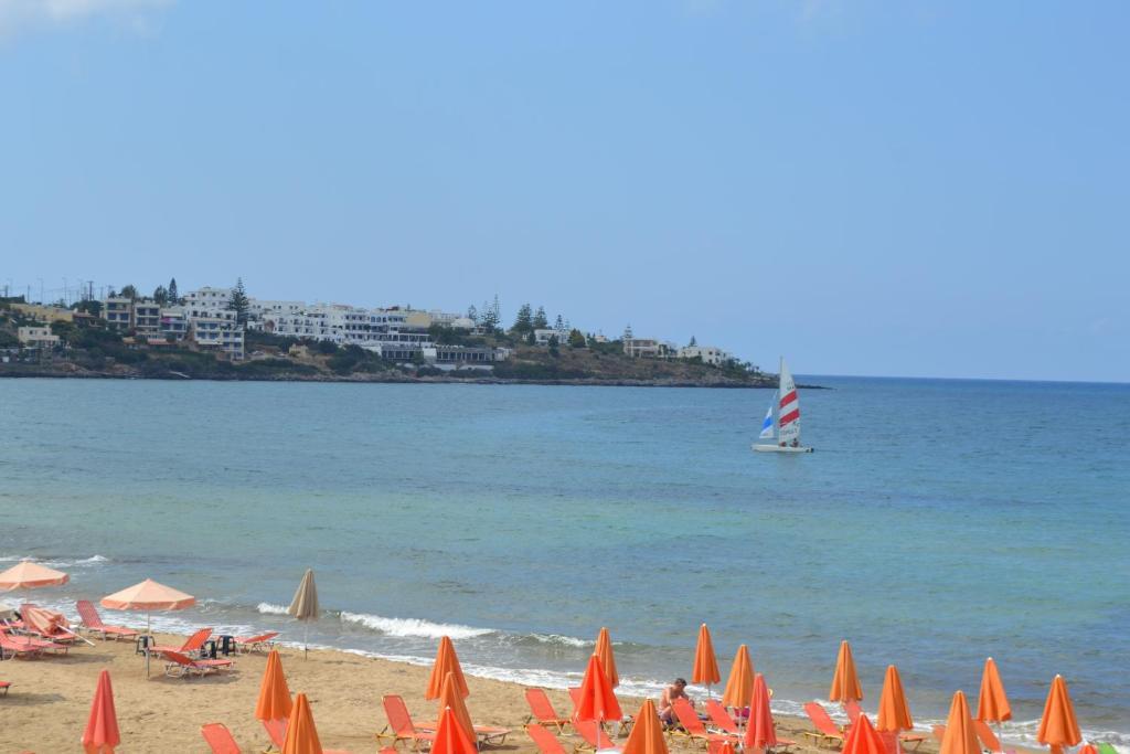 4S Beach Superior Apartments Stalida Rum bild